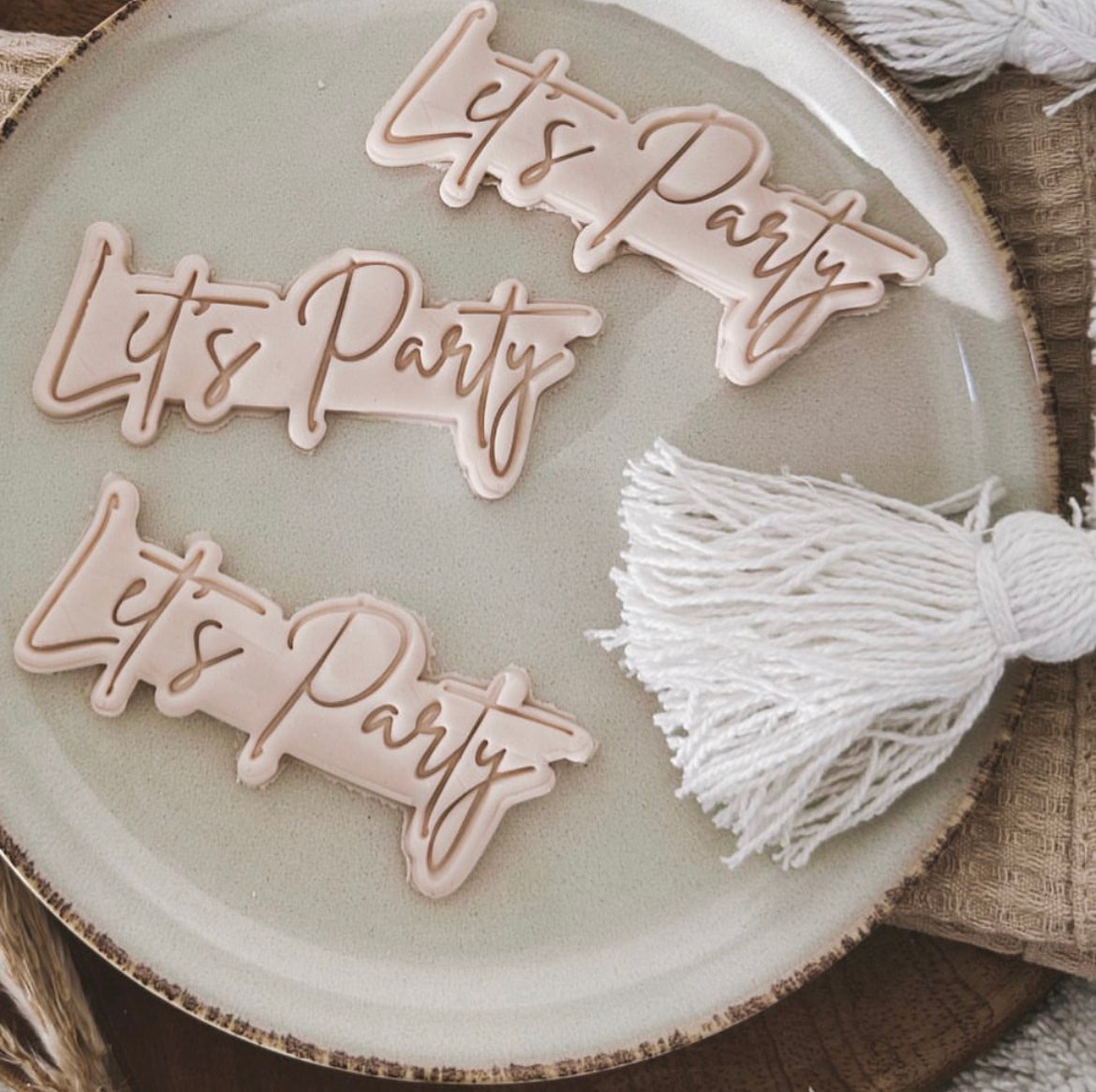 Lets Party Biscuits