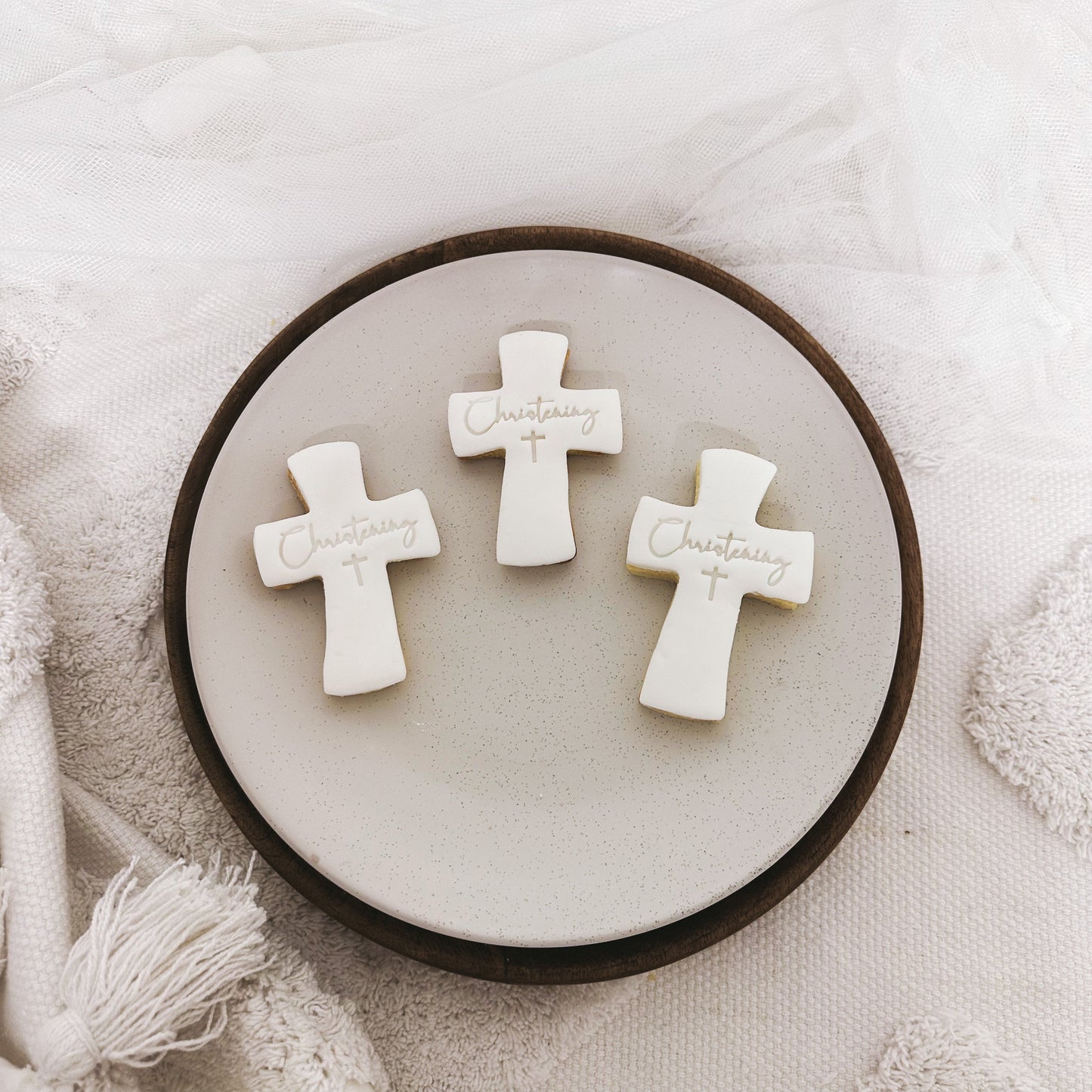 Christening biscuits, holly communion biscuits, baptism biscuits
