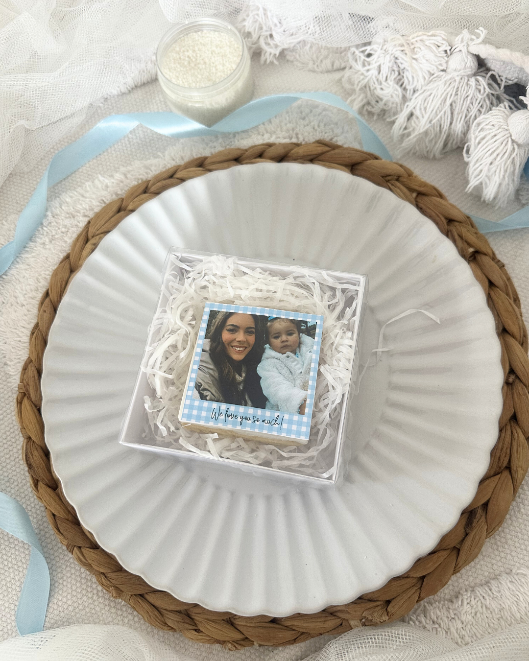 Mothers Day photo Biscuit Box