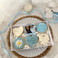 Mothers Day biscuits with polaroid photo biscuit