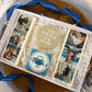 Personalised Photo Biscuits, Custom Fathers Day Gift Box for Grandad