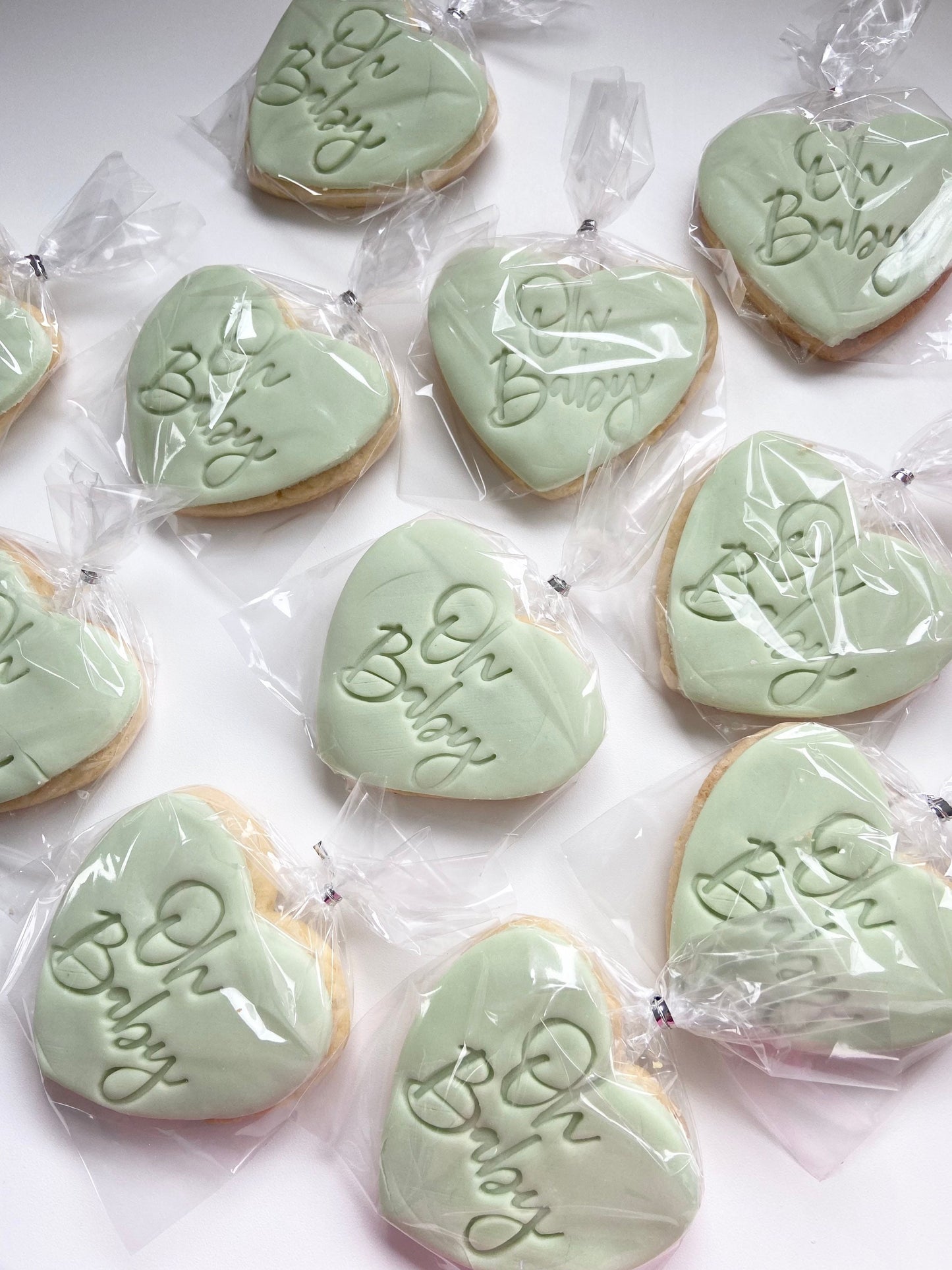 baby shower biscuits / oh baby biscuits / baby shower favours