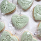 baby shower biscuits / baby shower / new baby gift / party favours |