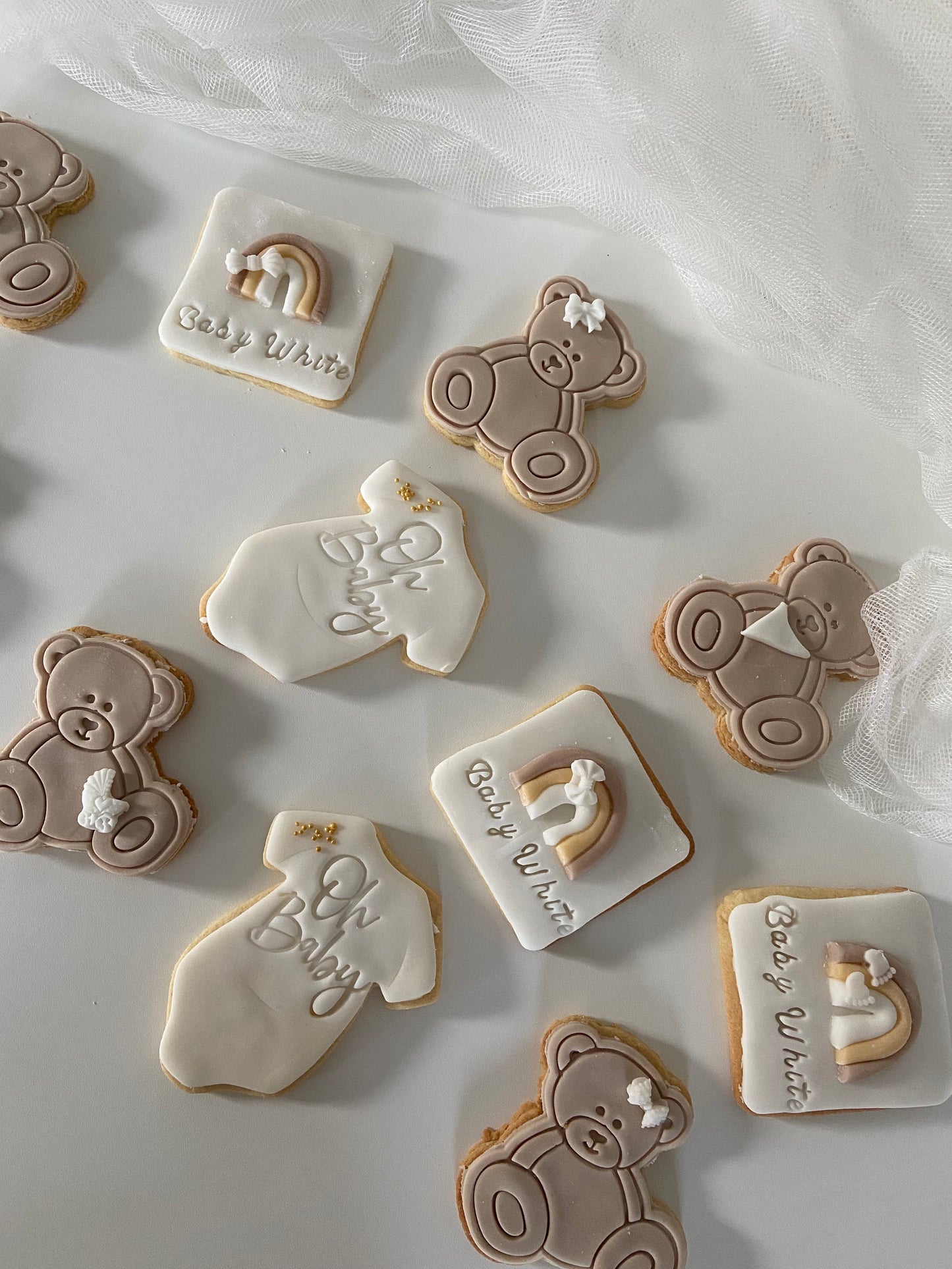 Baby shower biscuits / new baby / biscuits