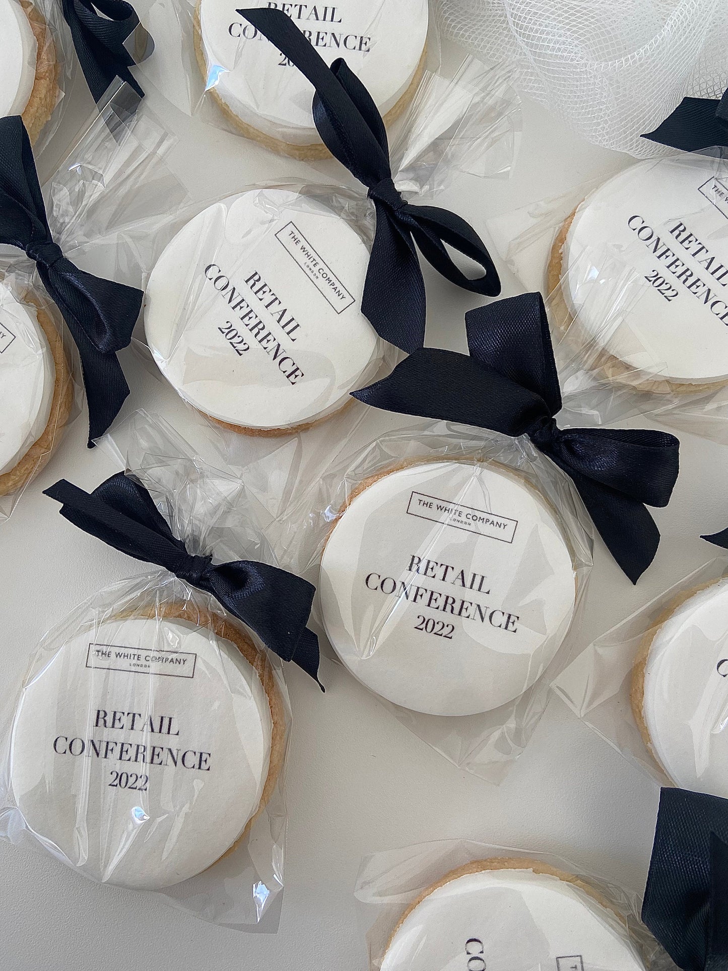 Branded Corporate Biscuits  Custom Logo Cookies for Events