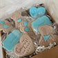 New baby biscuits/ birth gift / new mum / personalised biscuits/ baby shower