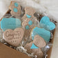 New baby biscuits/ birth gift / new mum / personalised biscuits/ baby shower