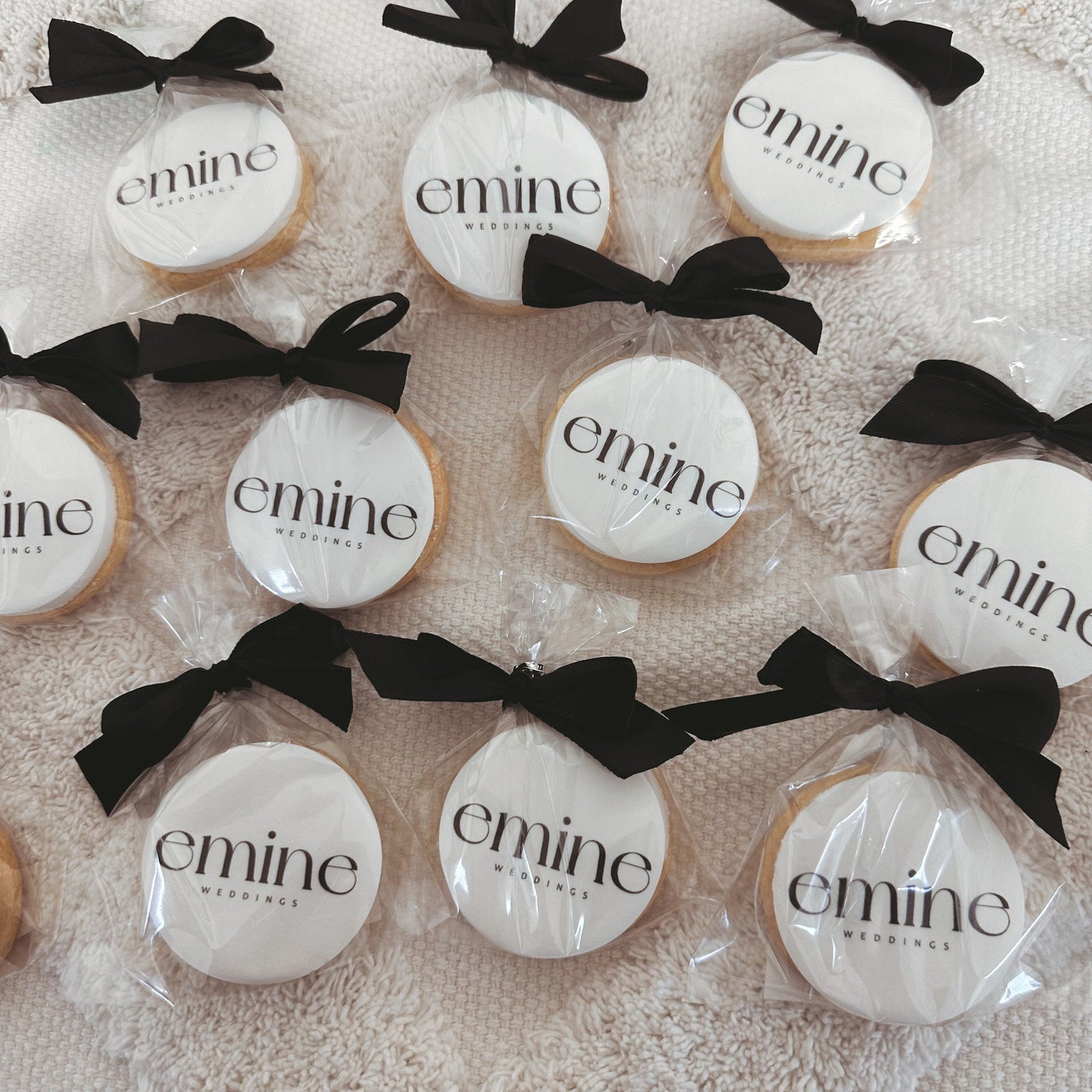 Branded Corporate Biscuits  Custom Logo Cookies for Events