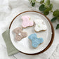 Teddy Bear Biscuits: Baby Shower, New Baby, We Can Bearly Wait Party Favors