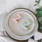 Personalised Number biscuits , Birthday biscuits , baby shower,