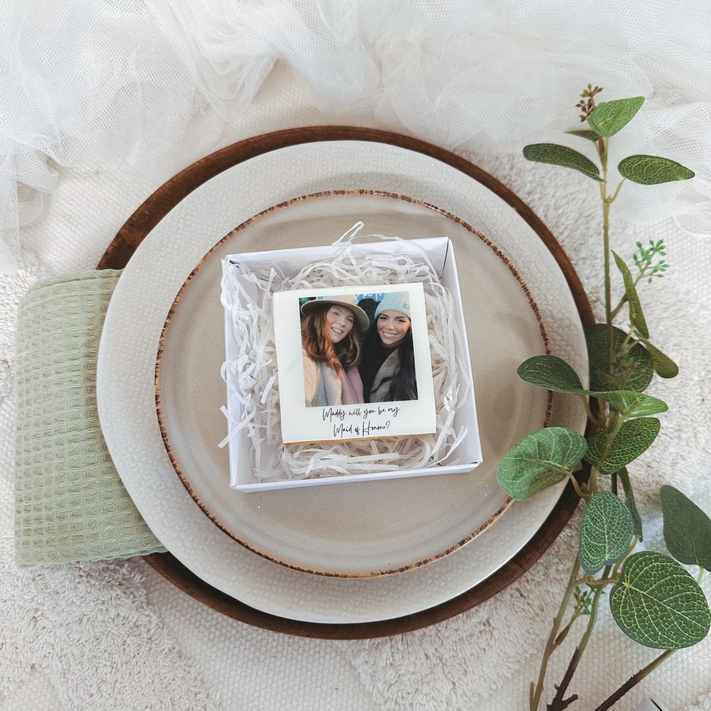 bridesmaid proposal|photo biscuits  |will you be my bridesmaid? |maid of honour| proposal biscuits
