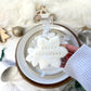 Personalised Christmas Biscuits, Table place names , Christmas Cracker biscuits , favours/