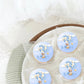 baby shower biscuits /baby boy biscuits/ oh baby biscuits / baby shower favours/ edible image biscuits