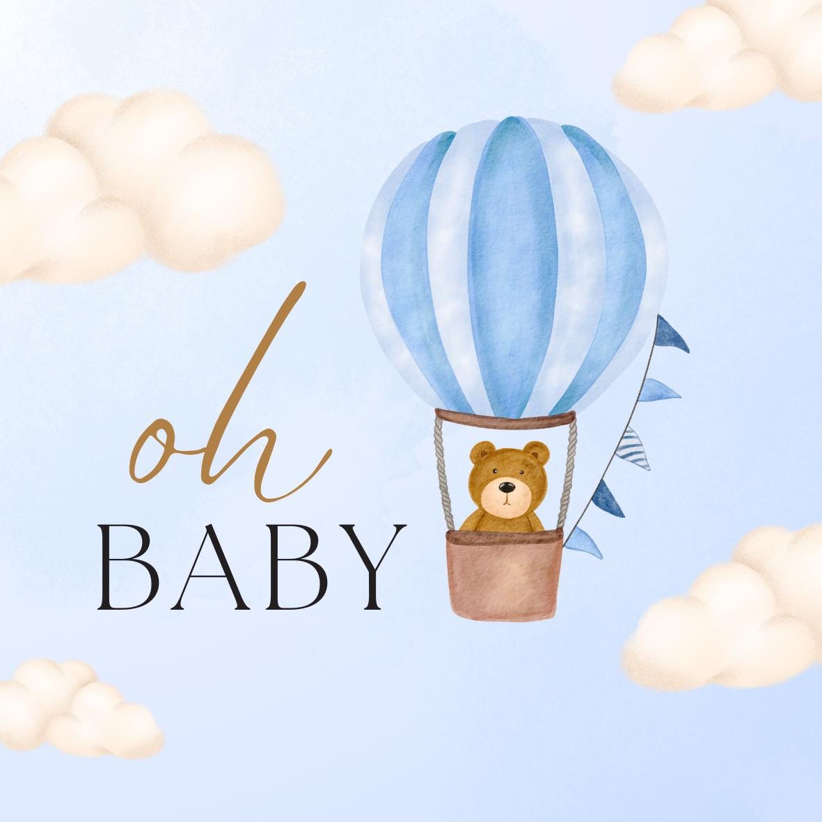 baby shower biscuits /baby boy biscuits/ oh baby biscuits / baby shower favours/ edible image biscuits