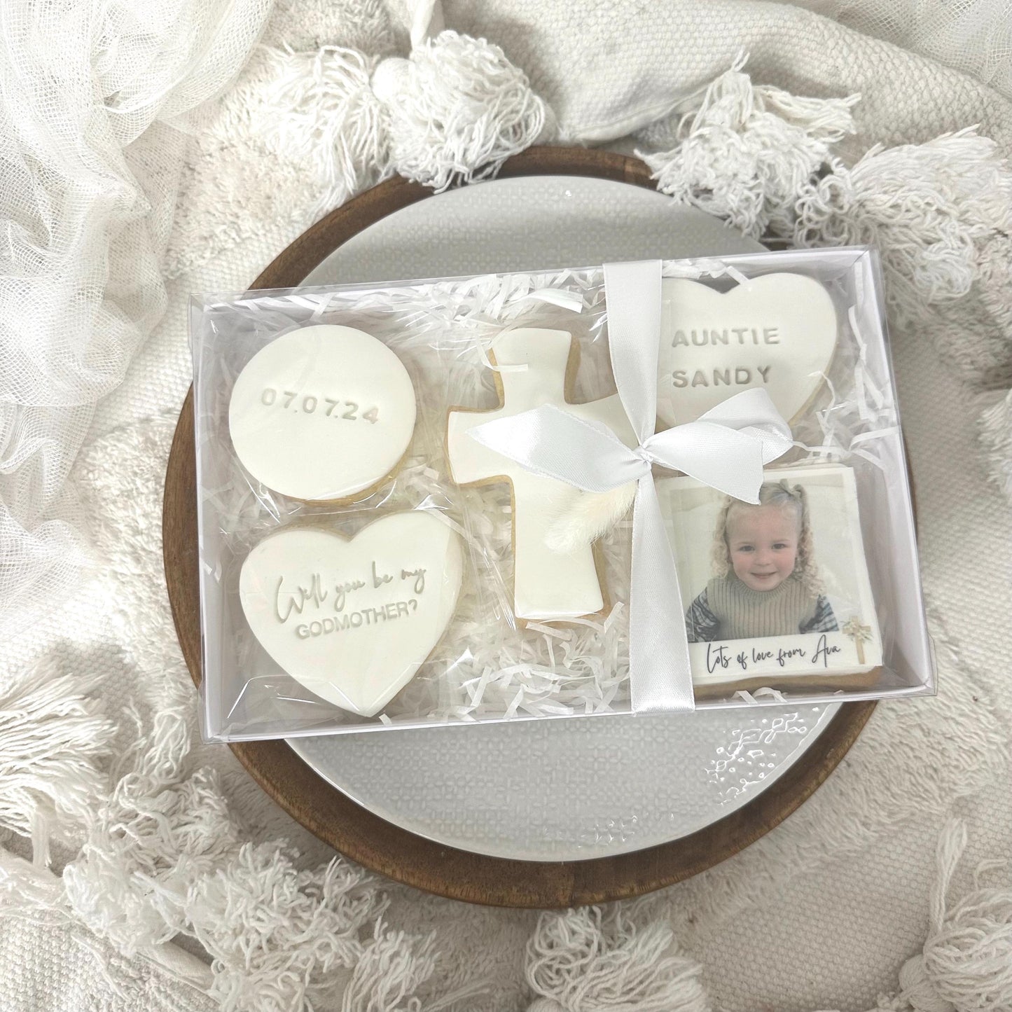 Godfather Proposal biscuits |Handmade|Personalised||Iced Biscuits|Cookies|will you be my godfather?