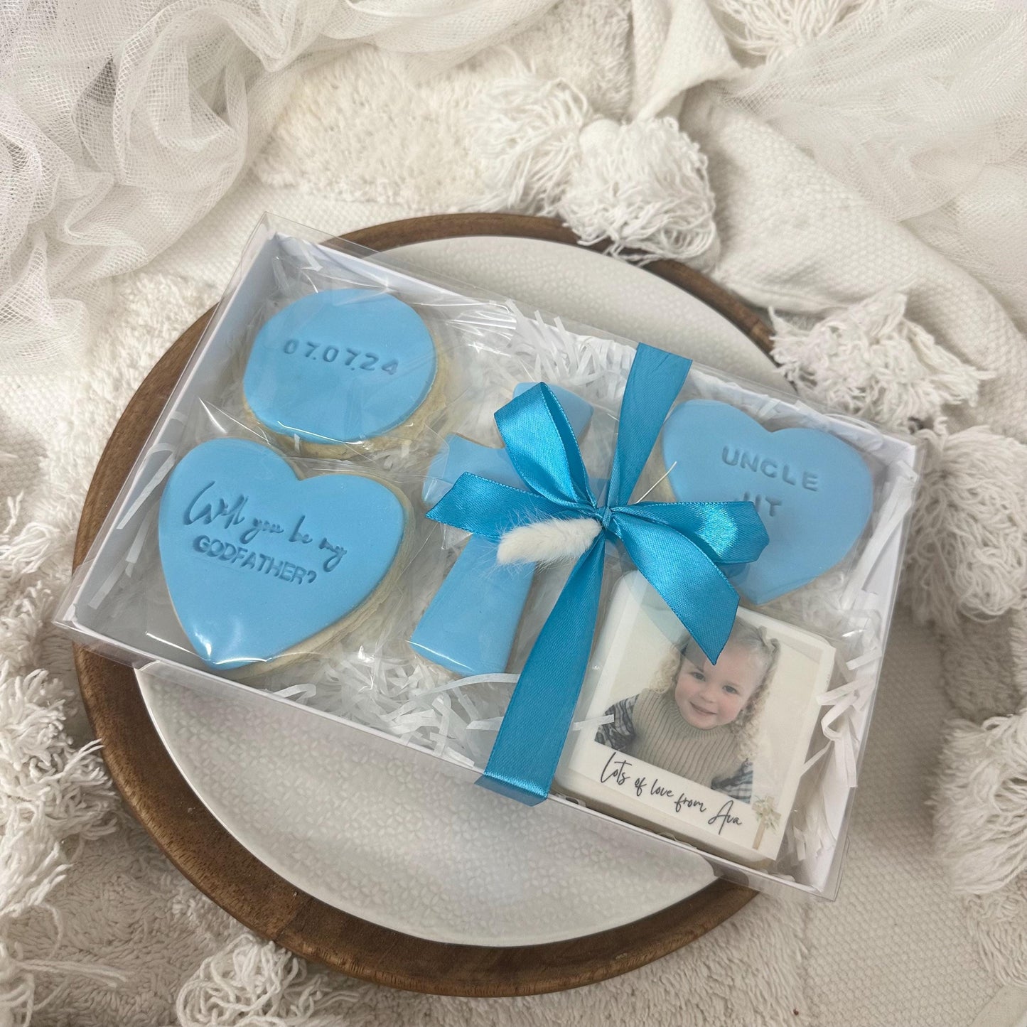 Godmother| Proposal|Handmade|Personalised||Iced Biscuits|Cookies|