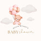 baby shower biscuits / oh baby biscuits / baby shower favours/ edible image biscuits