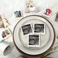 Personalised Polaroid photo biscuits /photo biscuits / cookies/ wedding gifts/ party favours