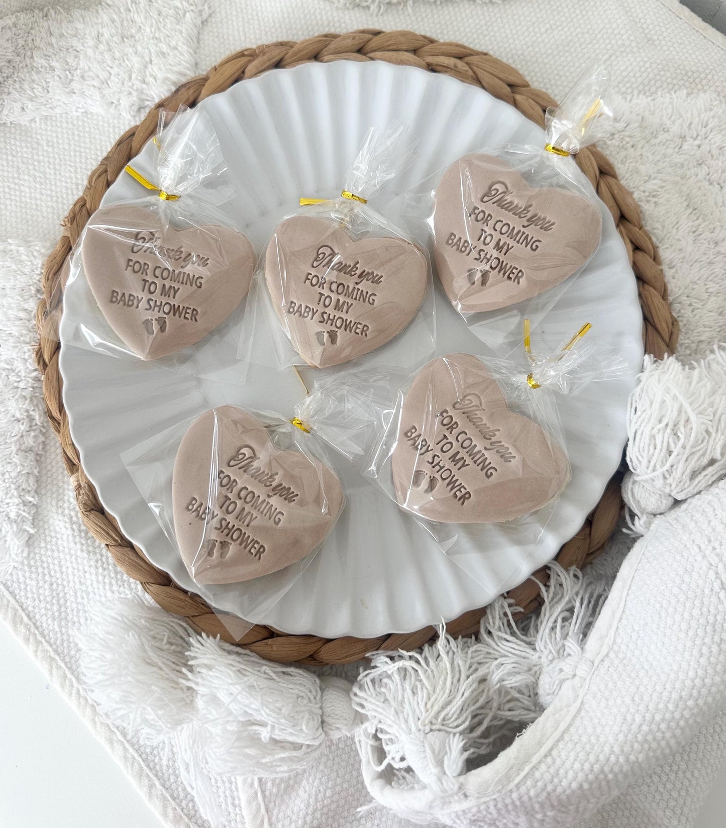 thank you for coming to my baby shower biscuits / oh baby biscuits / baby shower favours