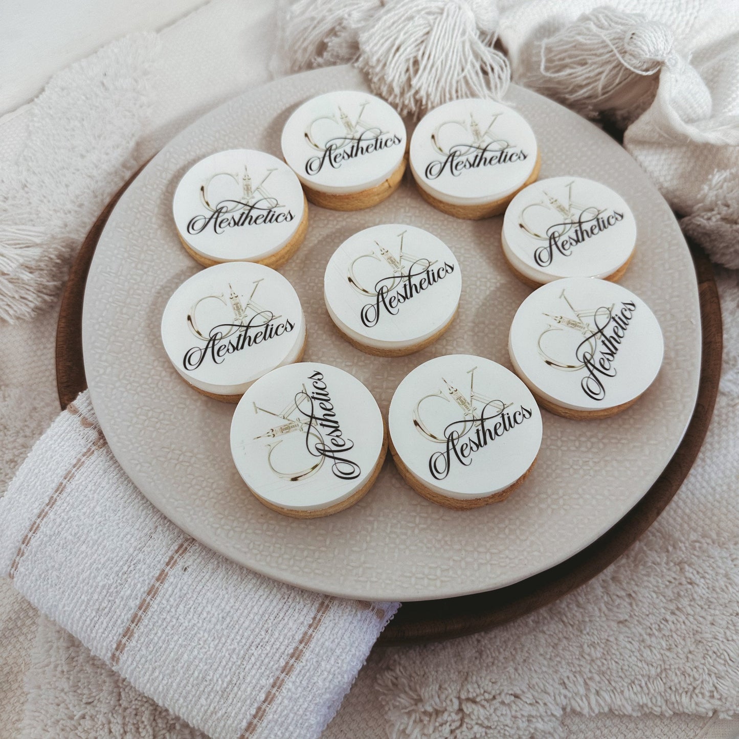 Beauty Brand Biscuits  Branded Corporate Cookies for Events