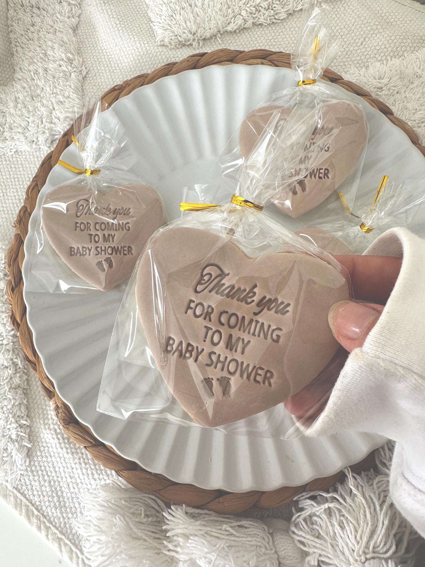 thank you for coming to my baby shower biscuits / oh baby biscuits / baby shower favours
