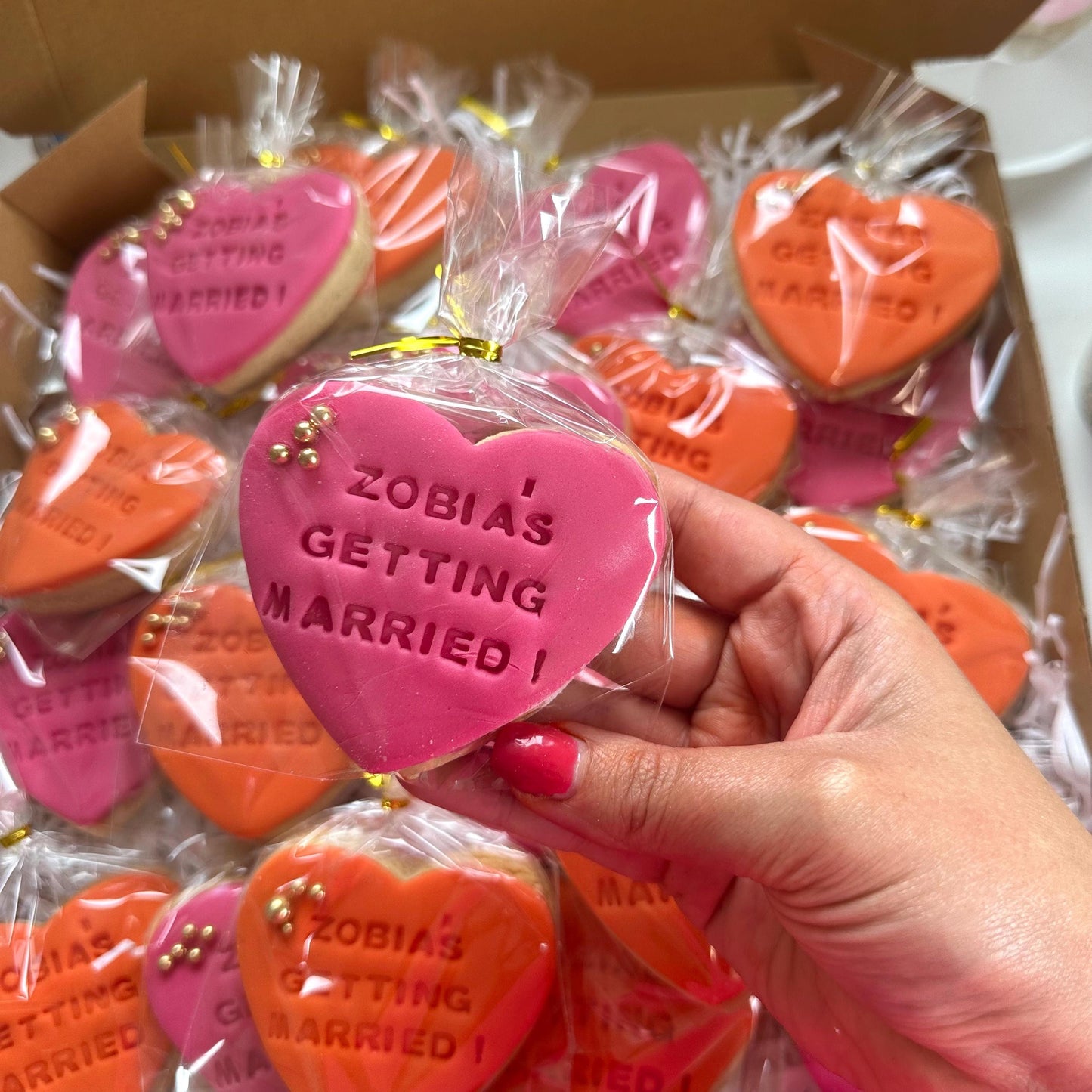 Personalised Hen Party Biscuits  Bride to Be & Hen Do Favours