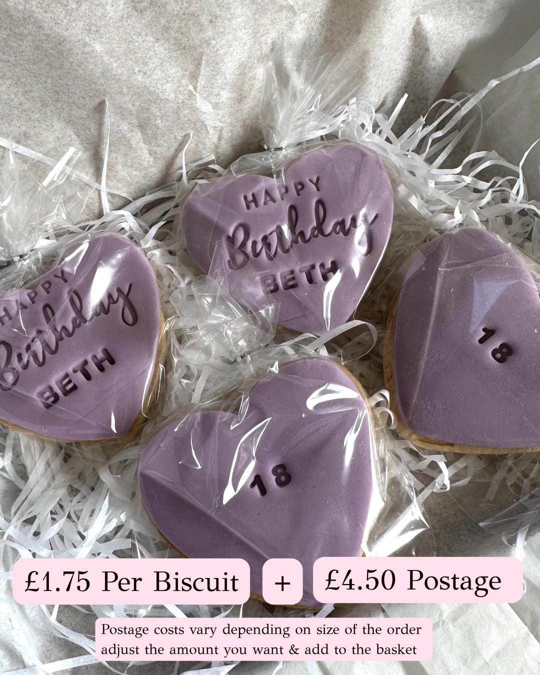 Personalised biscuits , Birthday biscuits , baby shower, Happy Birthday biscuits