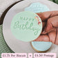 Personalised Birthday Biscuits, Custom Message, Party Favours, Party bags