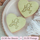 baby shower biscuits / baby shower / new baby gift / party favours |