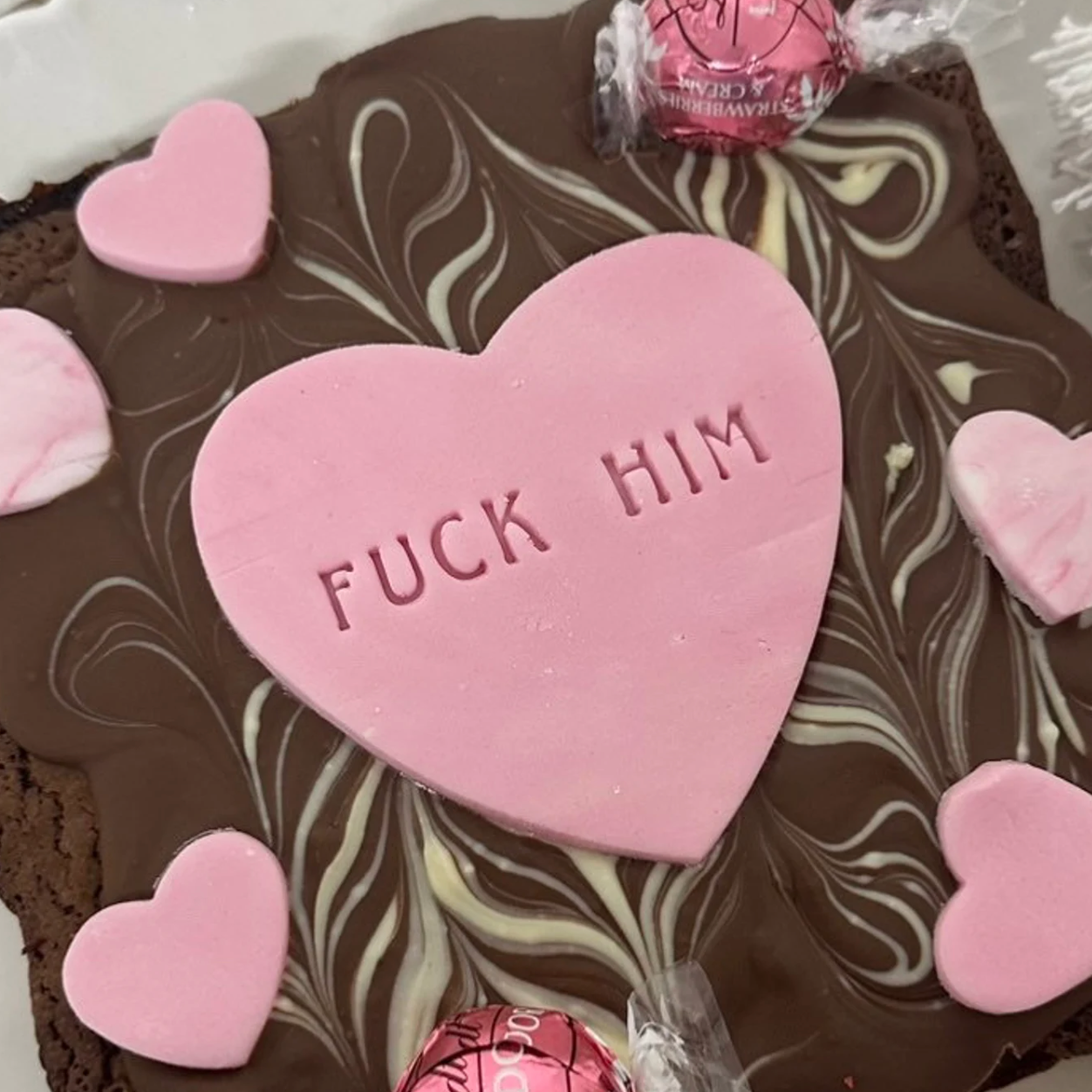 The Break Up Brownie Slab