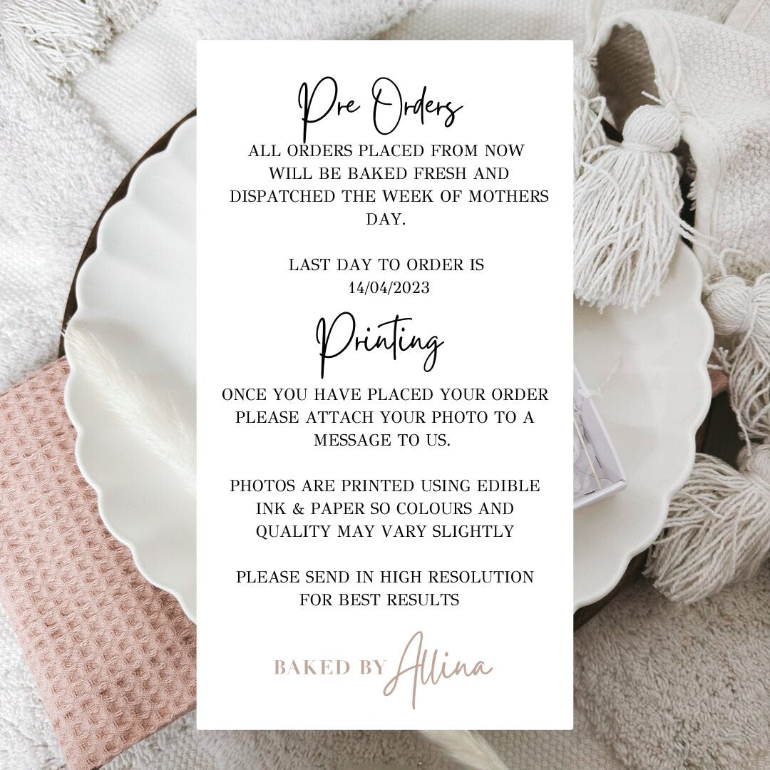 Happy Mothers day| Mothers Day cookies | Mothers Day Biscuits Gift Wrapped| Mummy Mum Mom Mam | Nanny Nan Grandma | Photo Gift |Best nan