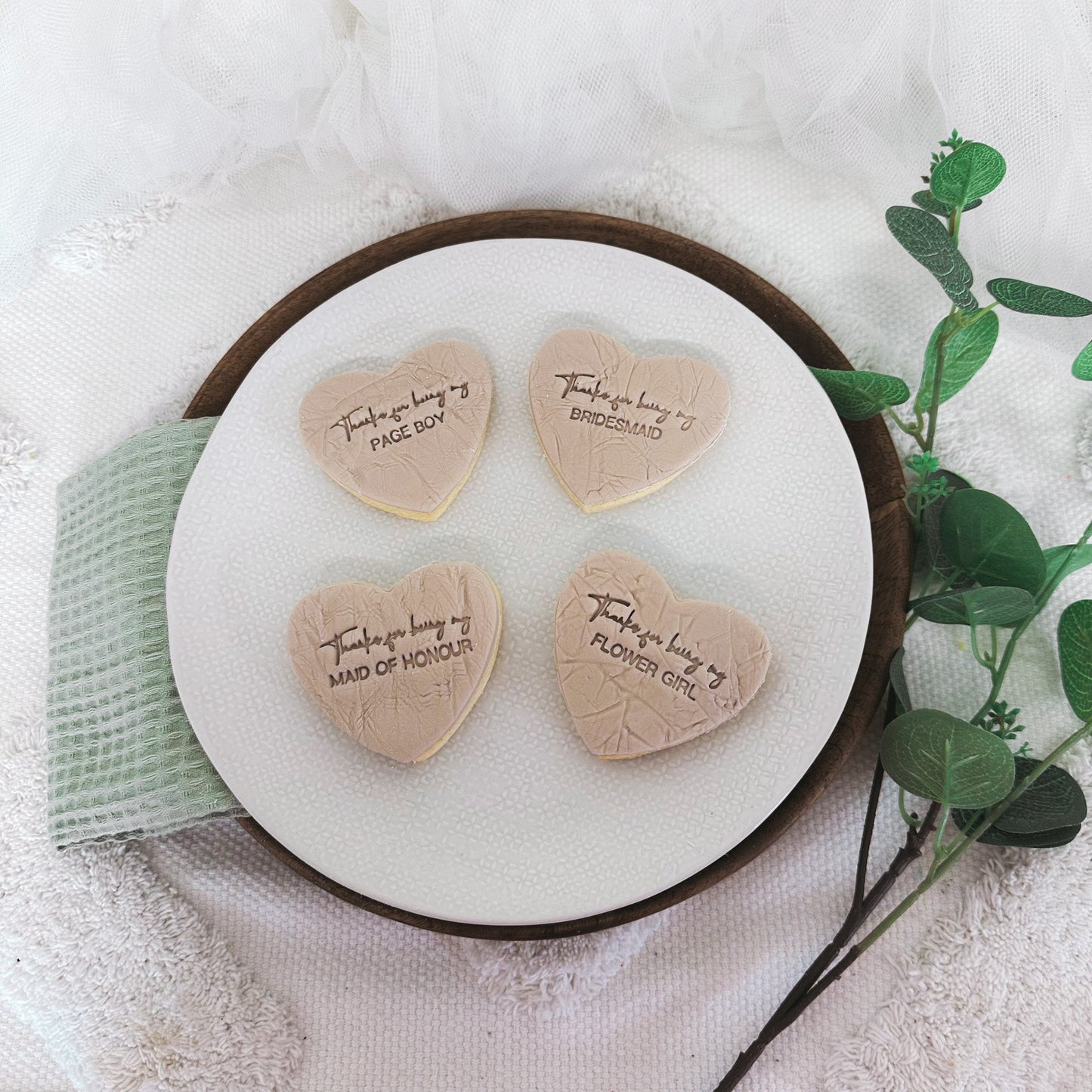 thank you for being my flower girl  |maid of honour|bridesmaid gifts|Bridesmaid proposal cookies|personalised biscuits