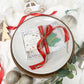 To my Auntie Christmas Biscuits, small gift,Christmas cookies, personalised biscuits, stocking filler